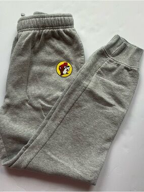 Buc-ee’s Grey Jogger Sweatpants Size M